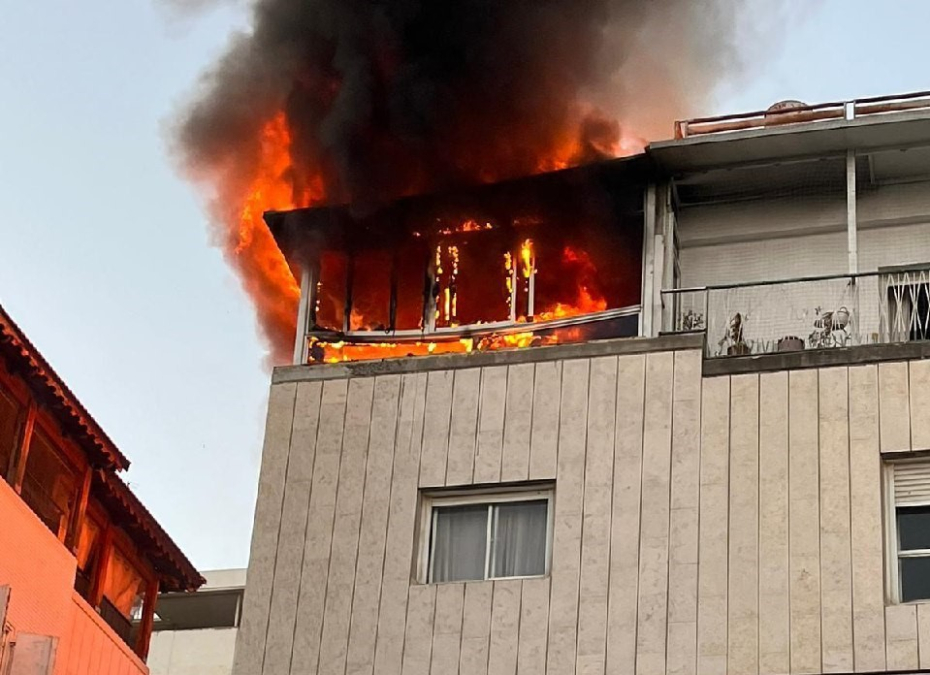 اللد: حريق داخل أحد المنازل دون اصابات